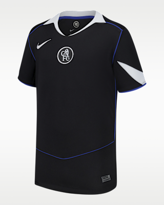 João Pedro Chelsea 2025/26 Stadium Third Big Kids' Nike Dri-FIT